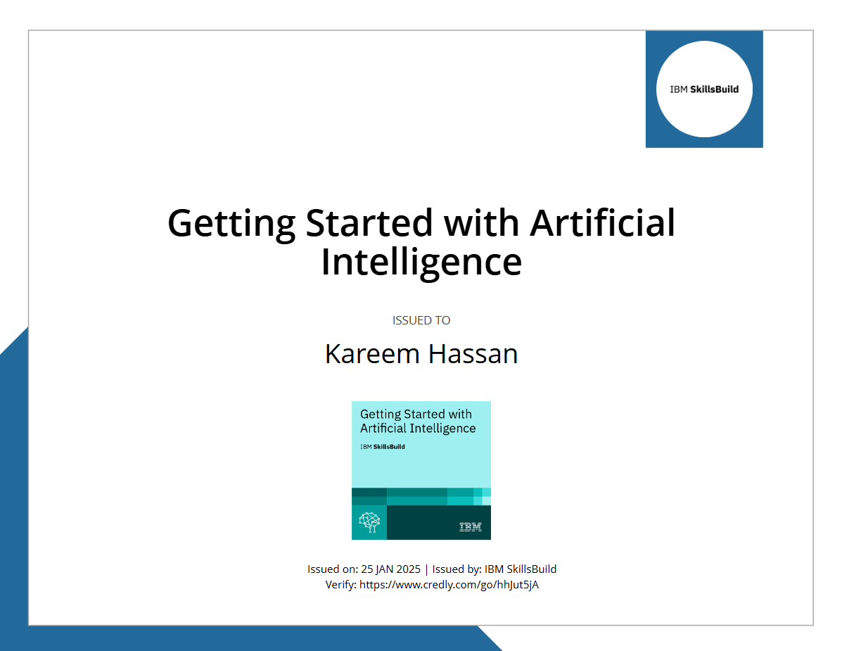 IBM Introduction to AI