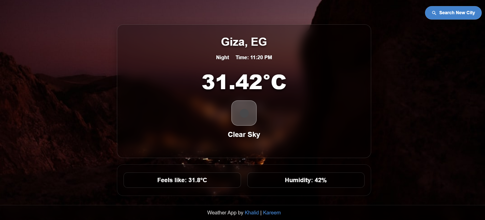 Weather App